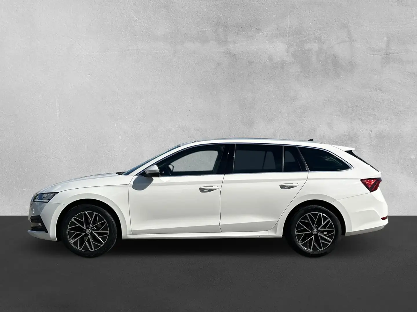 Skoda Octavia Combi 2.0 TDI Style DSG Klima Navi Rückfahrkamera Weiß - 2