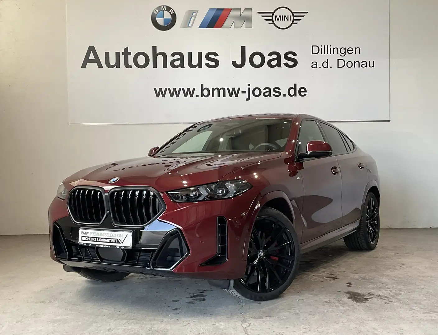 BMW X6 xDrive40d M Sportpaket Pro, Active Sitzbelüftung v Rot - 1