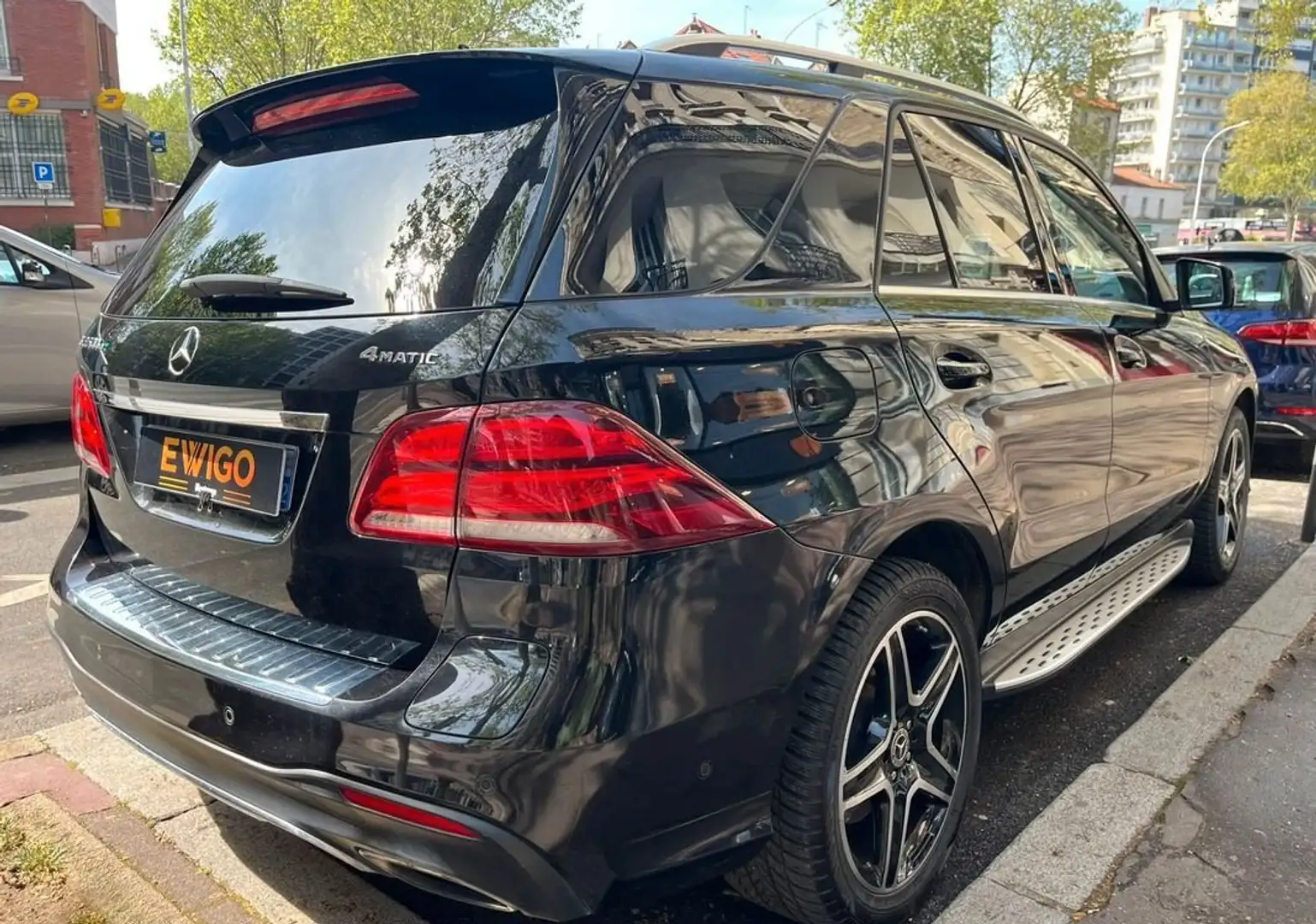 Mercedes-Benz GLE 500 Classe 3.0 500 e 449h 335 phev hybrid sport line 4matic 7g-tronic carplay tout cuir-électrique 4x4 Schwarz - 2