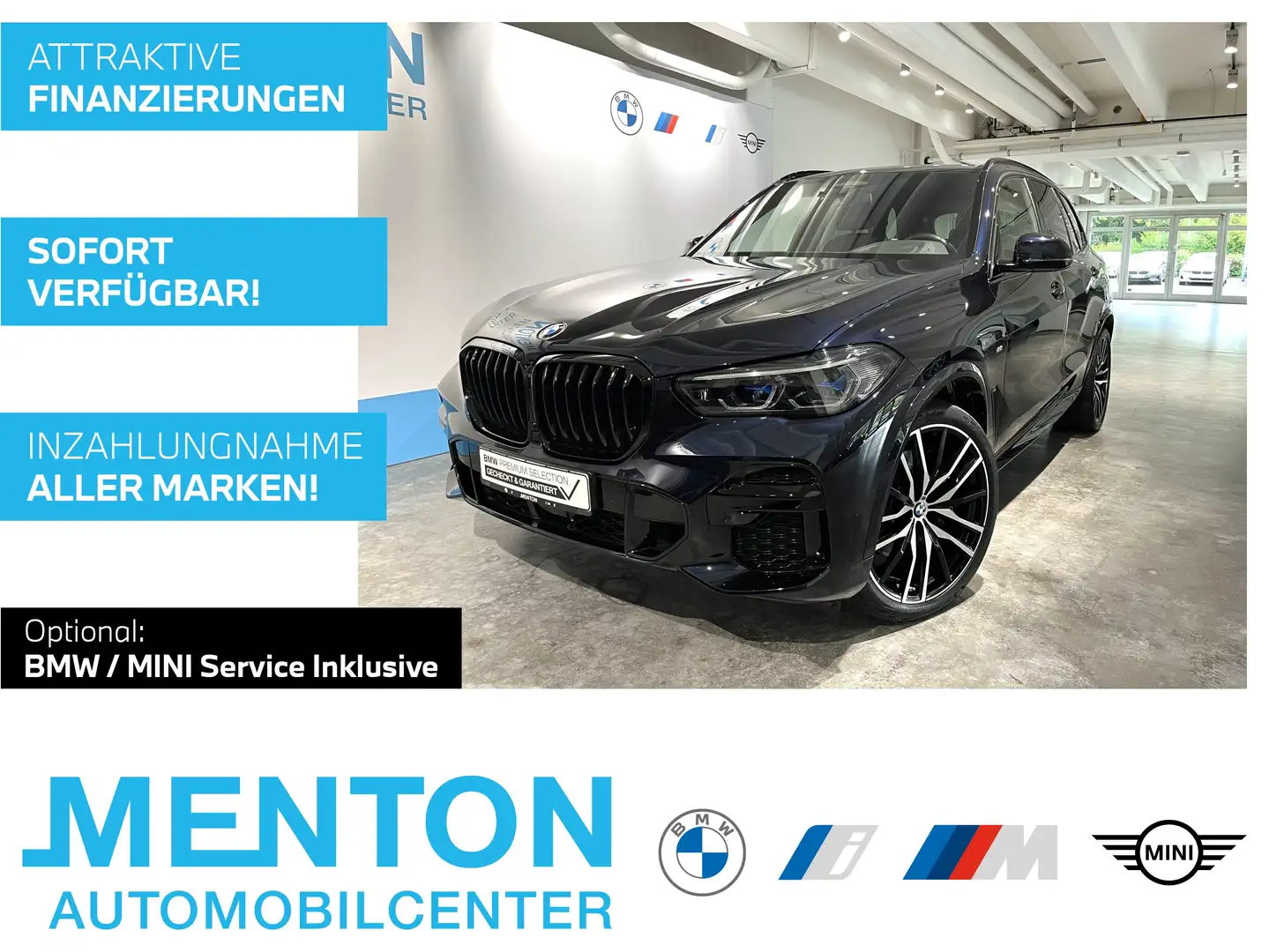 BMW X5 xDrive30d M-SportpaketHead-Up/RFK/AHK/Pano Schwarz - 1