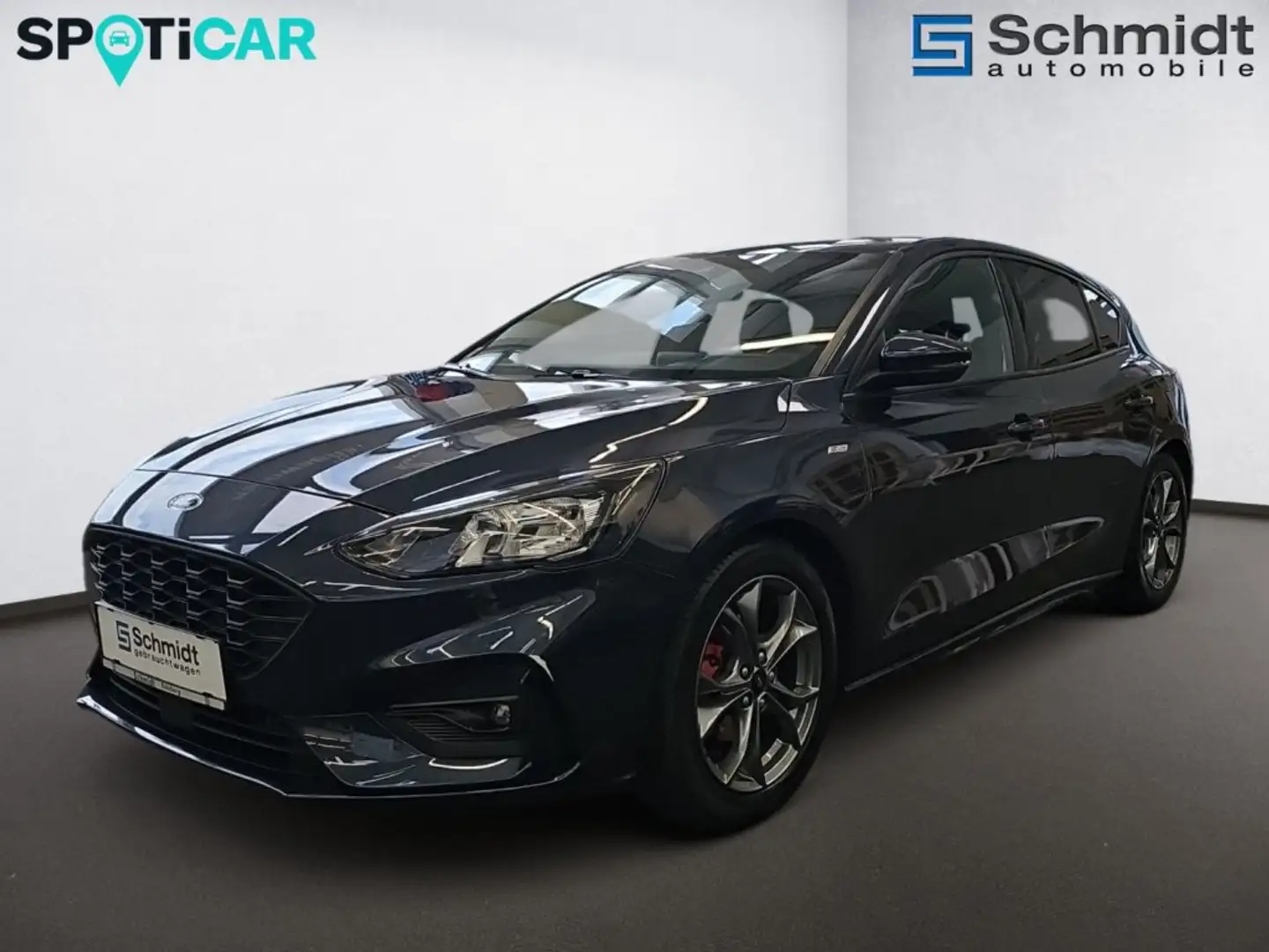 Ford Focus 1,0 EcoBoost Hybrid ST-Line X Blau - 2