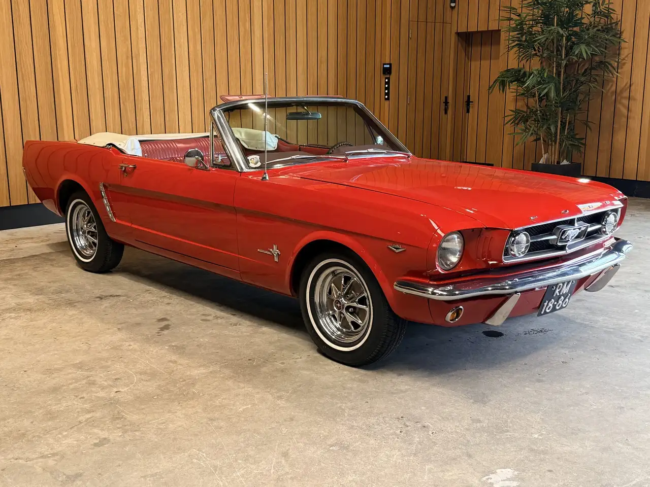 Ford Mustang Convertible 289 V8 Automaat. Stuur en rem bekracht, foto 4