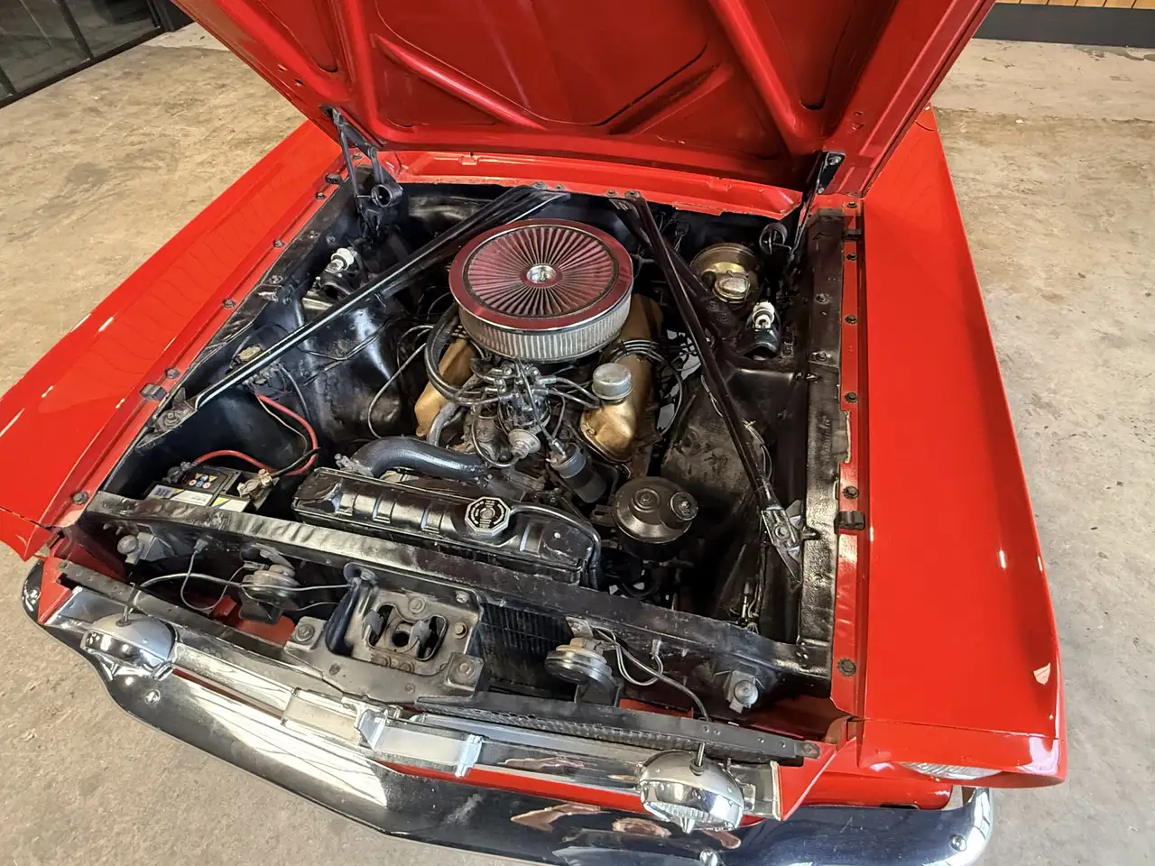 Ford Mustang Convertible 289 V8 Automaat. Stuur en rem bekracht, foto 8