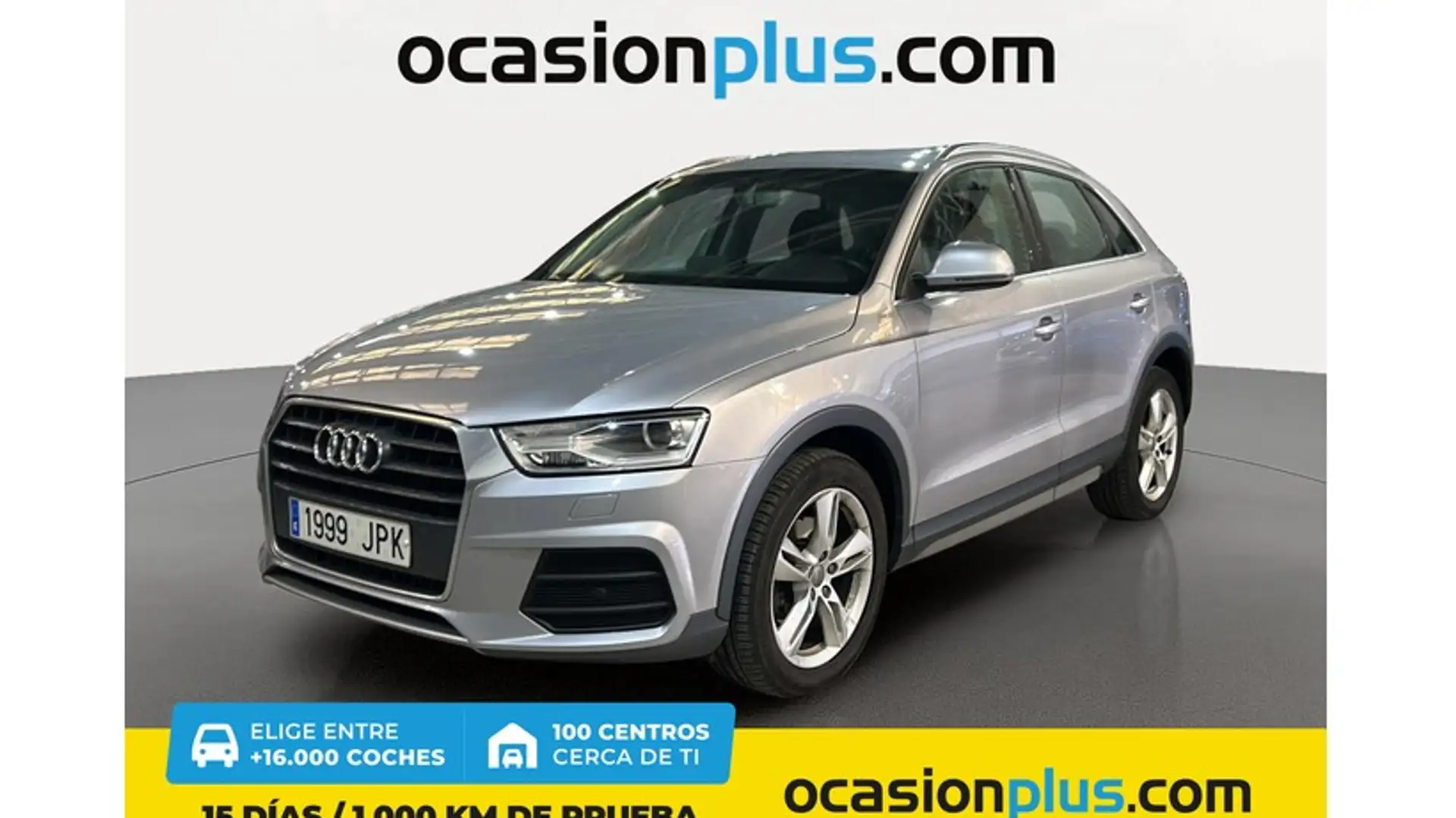 Audi Q3 2.0TDI Design edition 110kW Plateado - 1