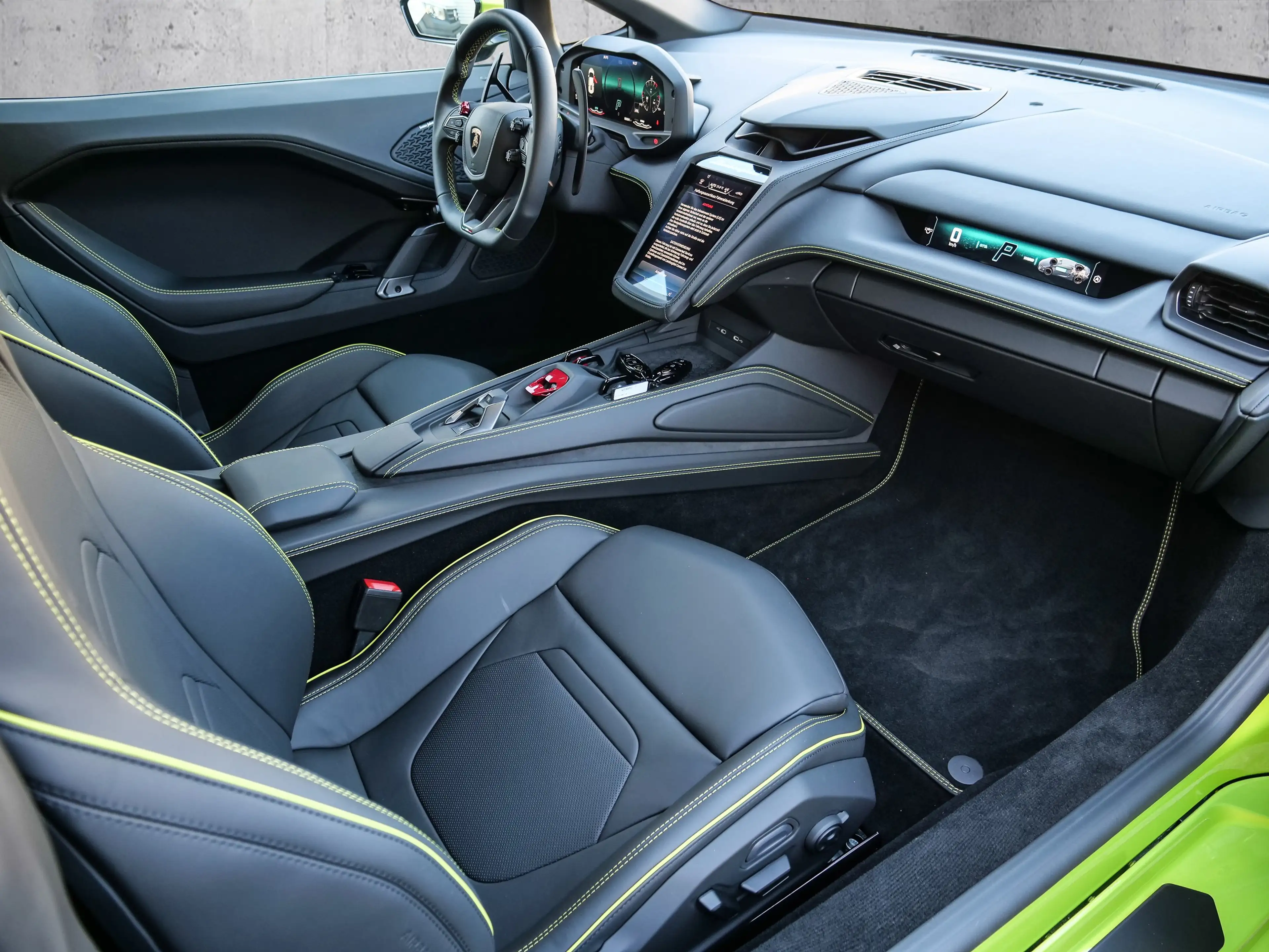 Lamborghini Temerario Verde Citrea, Full High Assistant Pack — photo 13
