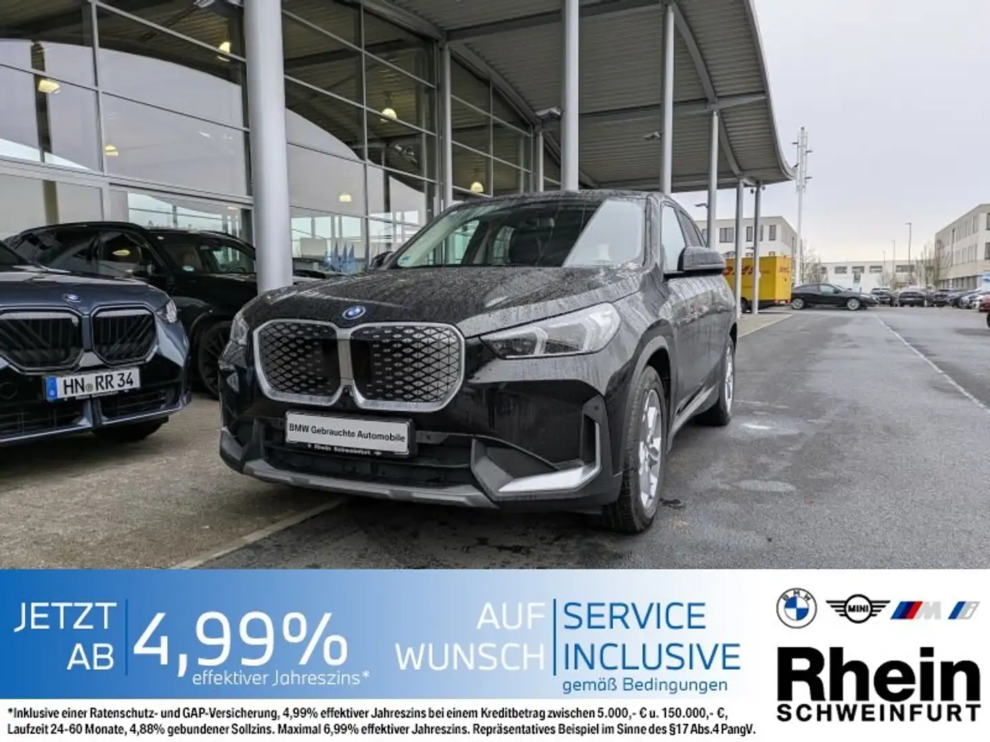 BMW iX1 xDrive30 Navi. HeadUp. Park.Ass.Driv.Ass. Nero - 1