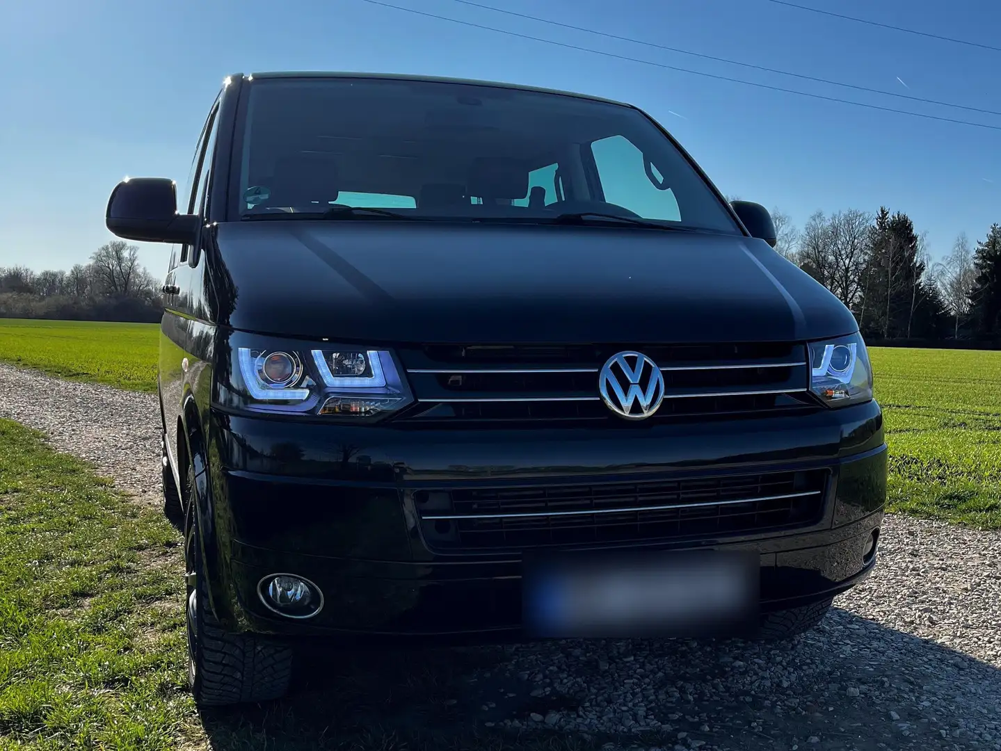Volkswagen T5 Multivan Transporter T5 TDI (BiTDI) DSG Highline Schwarz - 1