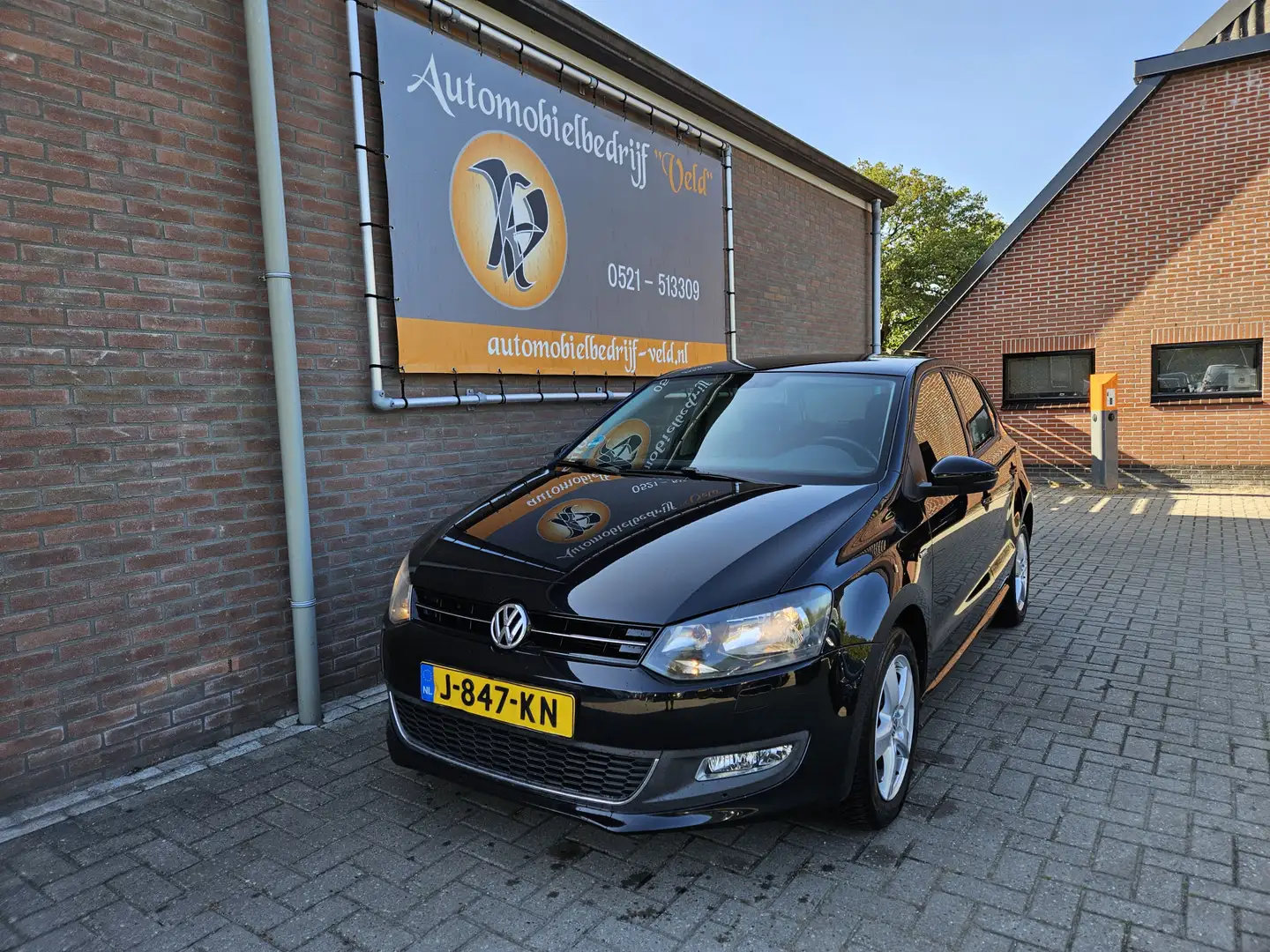 Volkswagen Polo 1.2 TSI Edition Zwart - 1