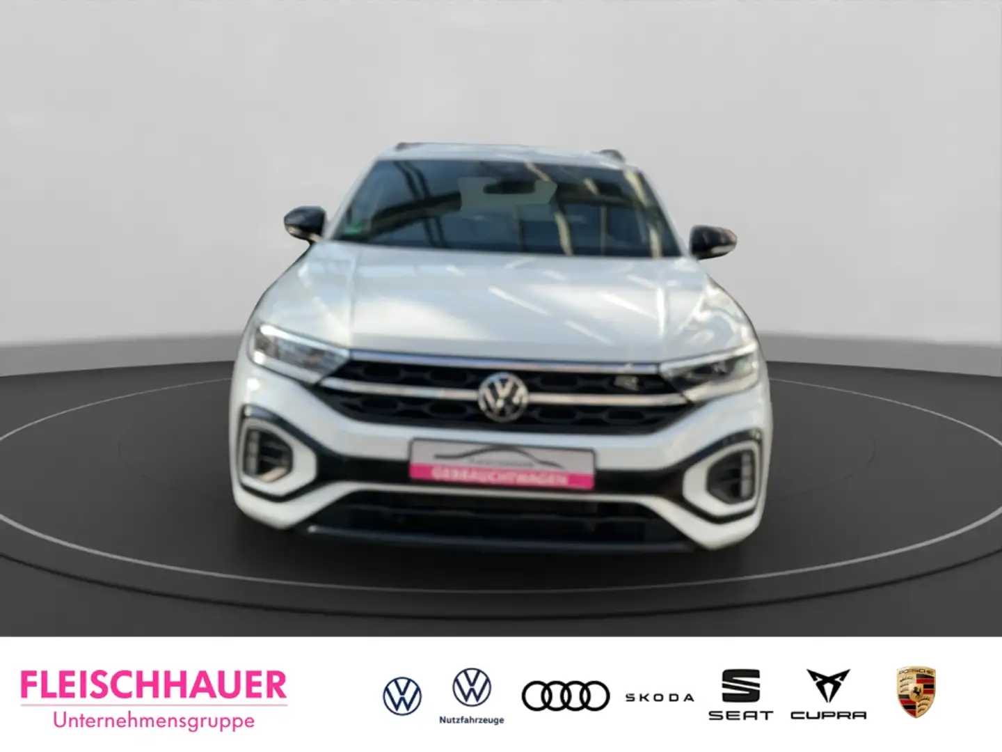 Volkswagen T-Roc 2.0 TDI R-Line Sportpaket Klima VC LED ACC Apple C Weiß - 2