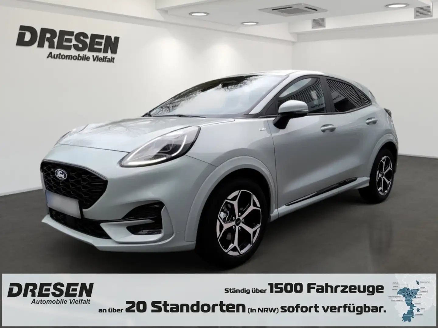 Ford Puma ST-Line 1,0l EcoBoost MHEV Navi Digitales Cockpit Grau - 1