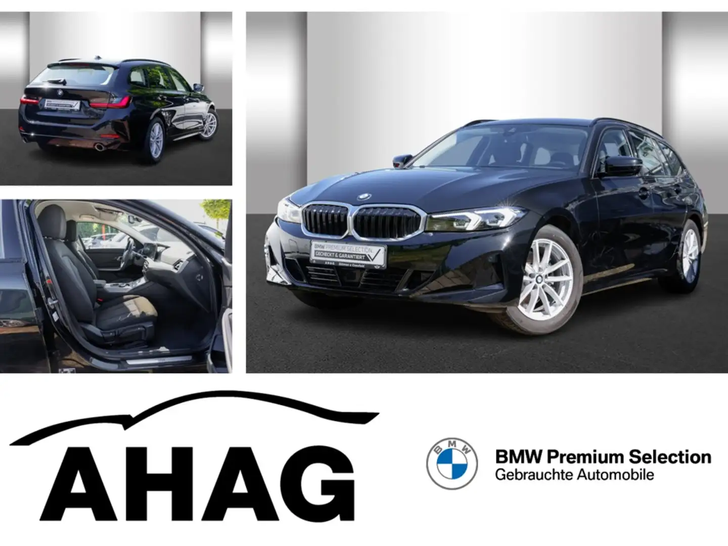 BMW 318 i Touring Auto Klimaaut. PDC Sitzhzg. Vorn Noir - 1