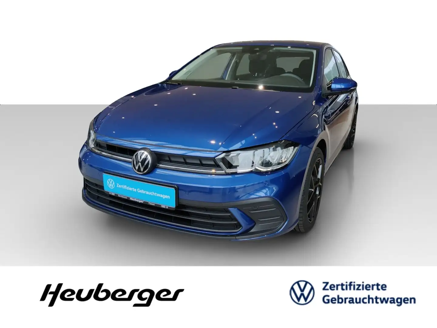 Volkswagen Polo 1.0 Life, DAB, AHK, APP, Klima Blau - 1