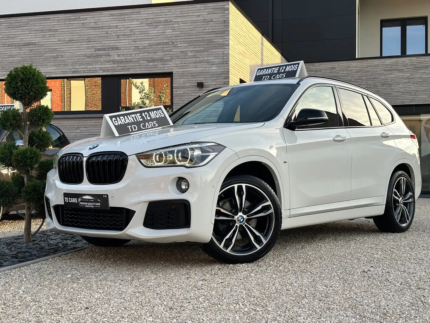 BMW X1 2.0 dA⚠️PACK M⚠️GARANTIE 12 MOIS⚠️ETAT Blanco - 1