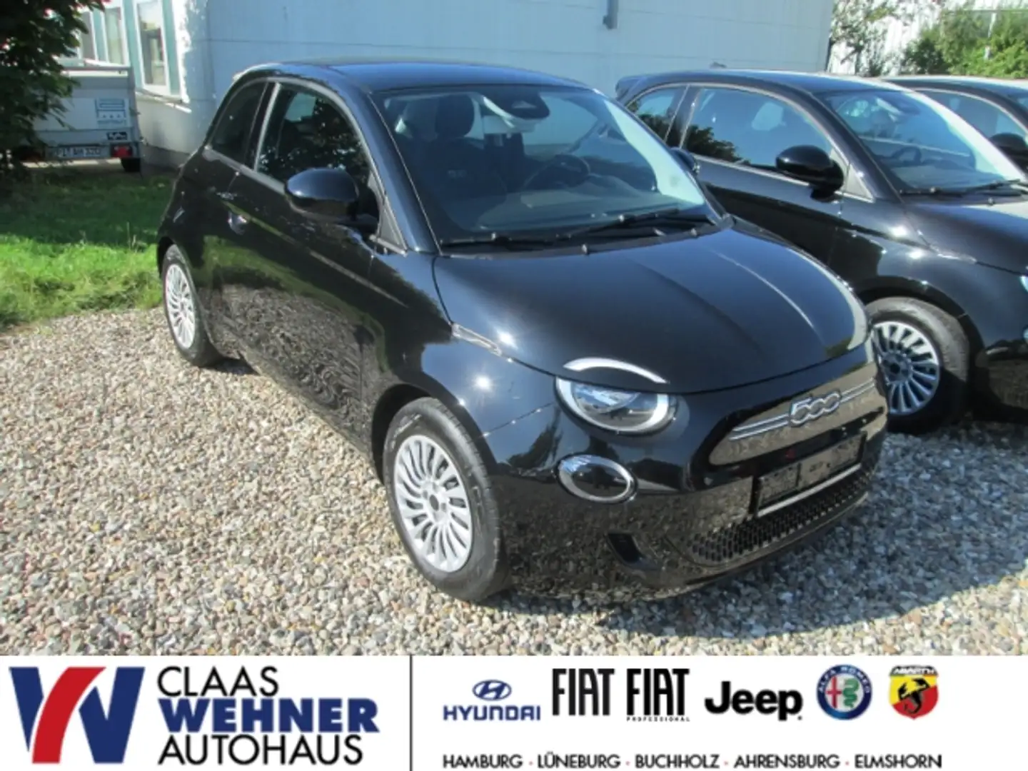 Fiat 500e e Action Nero - 1