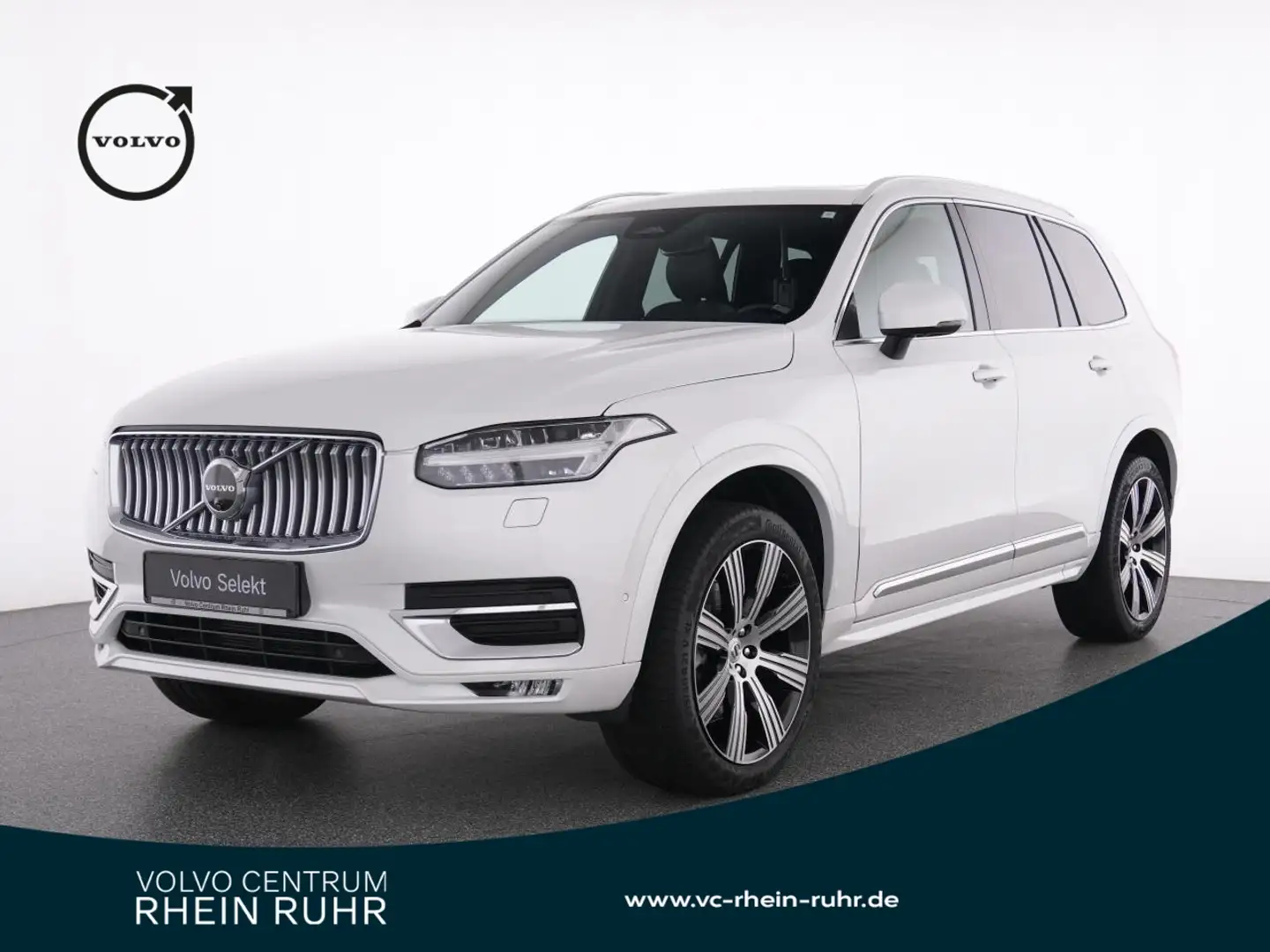 Volvo XC90 B5 AWD Plus Bright PLUS BRIGHT LICHTPAK+360°+PANO+ Weiß - 1