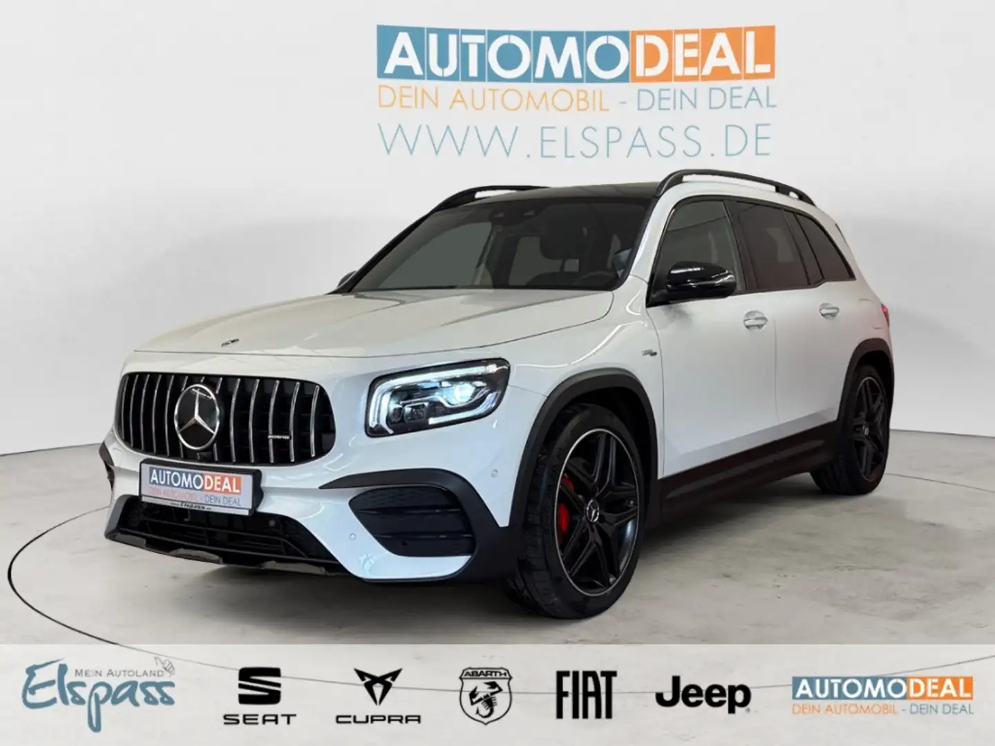 Mercedes-Benz GLB 35 AMG 4Matic AUTOMATIK NAV LED PANODACH DIG-DISPLAY Weiß - 1