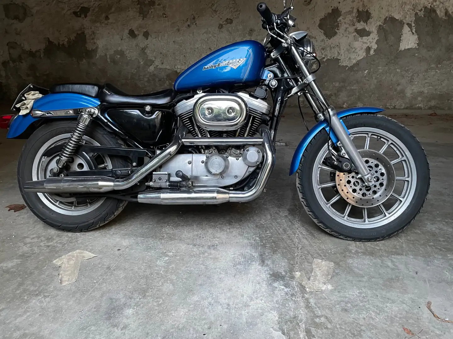 Harley-Davidson Sportster 1200 Azul - 2