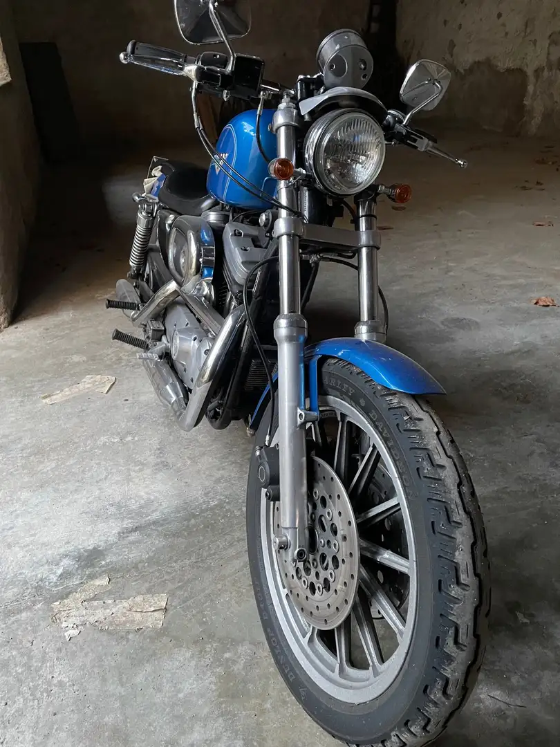 Harley-Davidson Sportster 1200 Bleu - 1