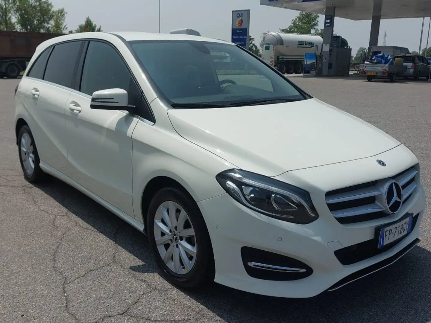 Mercedes-Benz B 180 Classe B - T246 d (cdi) Sport auto Blanc - 2