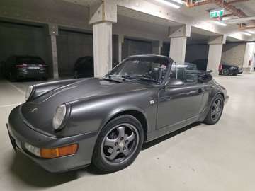964 Carrera 4 Cabriolet / Deutsche Papiere