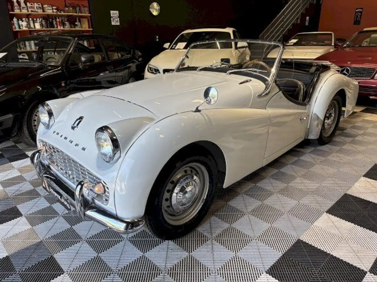 Triumph TR3 B rare version TCF Weiß - 1