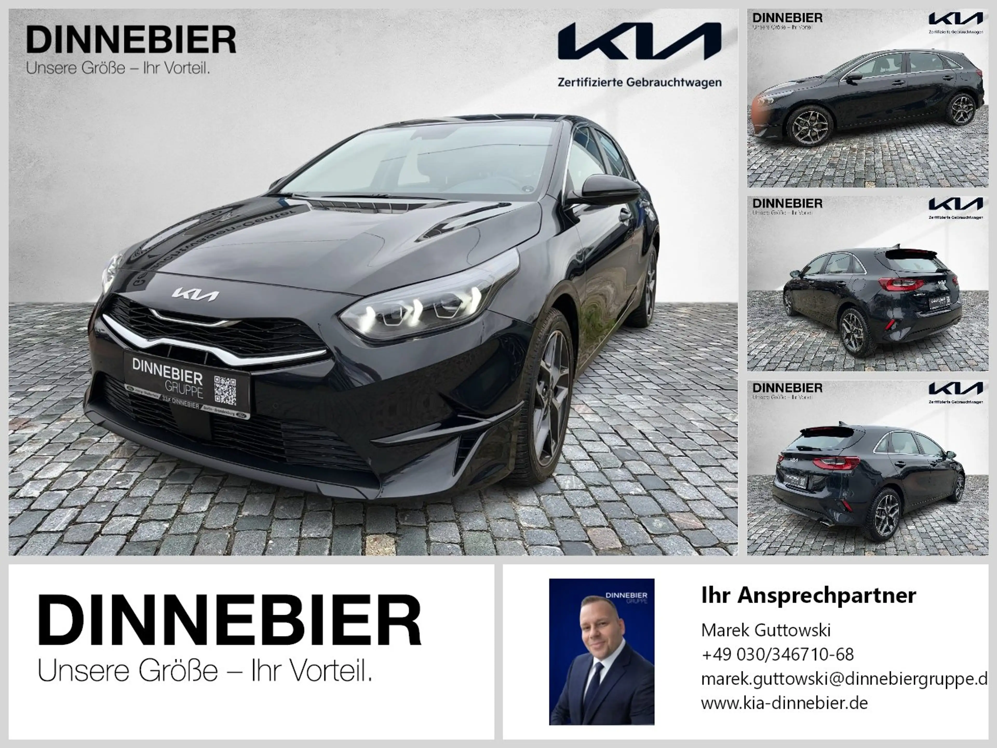 Kia Ceed / cee'd Spirit 1.5T LED+Navi+Kamera+Keyless