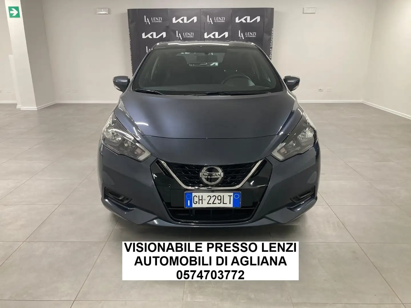Nissan Micra Micra 1.0 ig-t Acenta 92cv AUTOMATICA KM 38.900 .. Grigio - 1