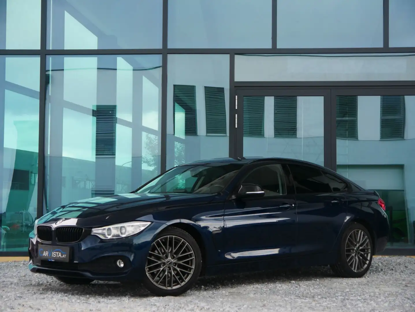 BMW 418 Gran Coupe Bleu - 2