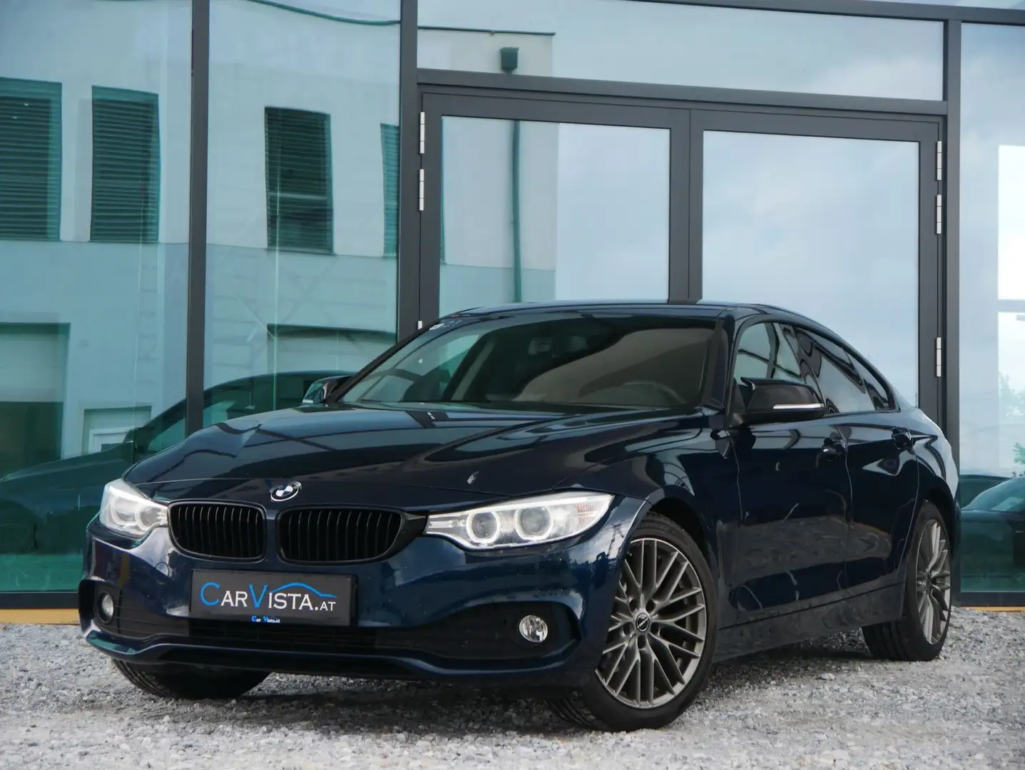 BMW 418 Gran Coupe Bleu - 1