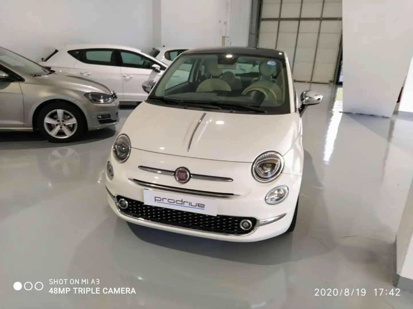Fiat 500 1.2 Mirror Weiß - 1