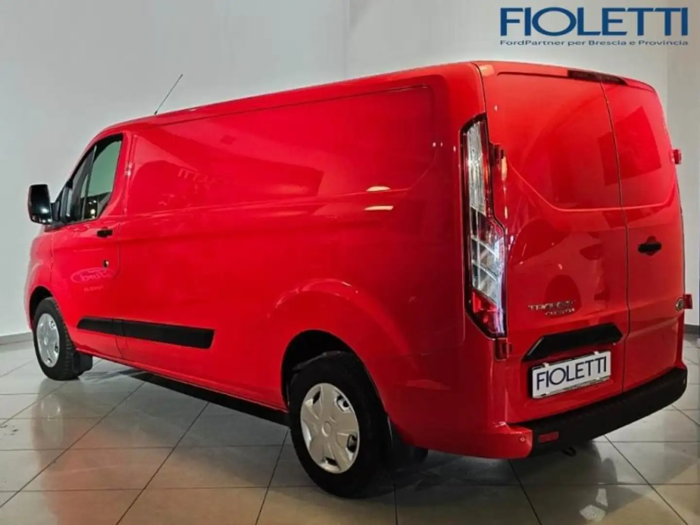 Ford Transit Custom 300 2.0 ECOBLUE 130 PL FURGONE TREND Rosso - 2