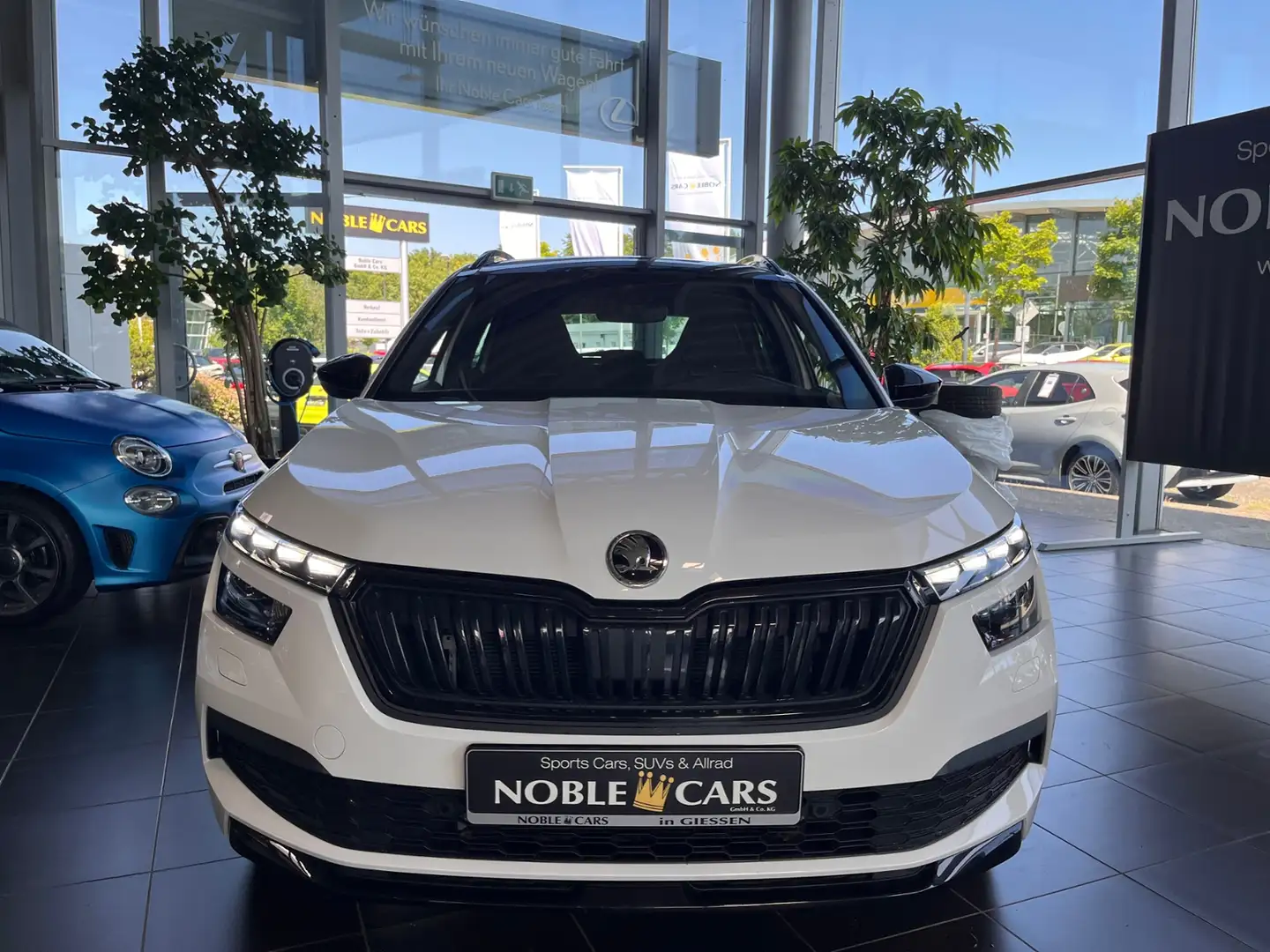 Skoda Kamiq Monte Carlo PANO LED NAVI ALU Bianco - 2