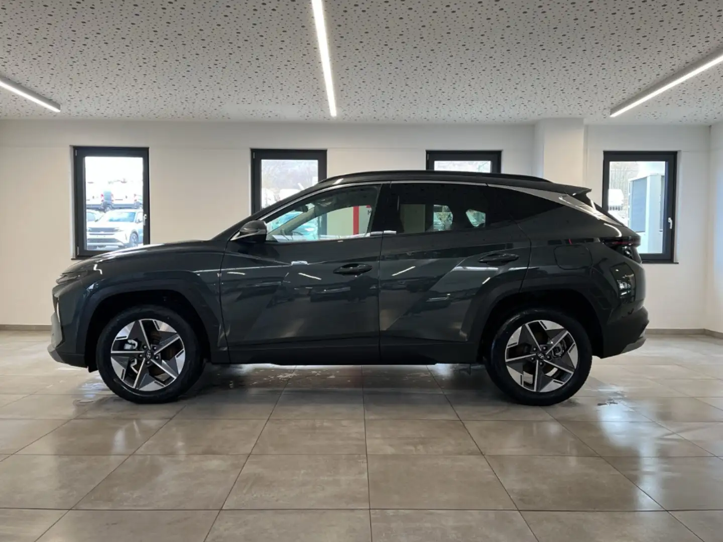 Hyundai TUCSON 1.6 T-GDI Hybrid Trend LED Krell eHeckklappe Grün - 2