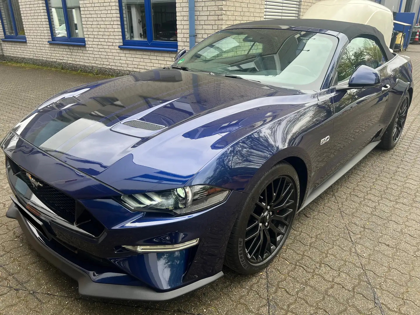 Ford Mustang GT Convertible 5.0 TI-VCT Blau - 1