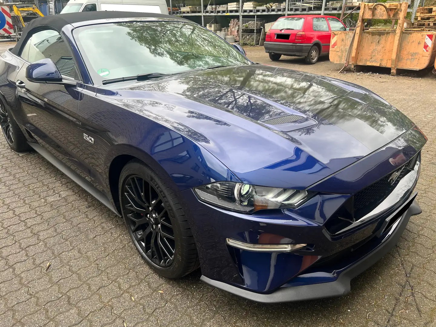 Ford Mustang GT Convertible 5.0 TI-VCT Blau - 2