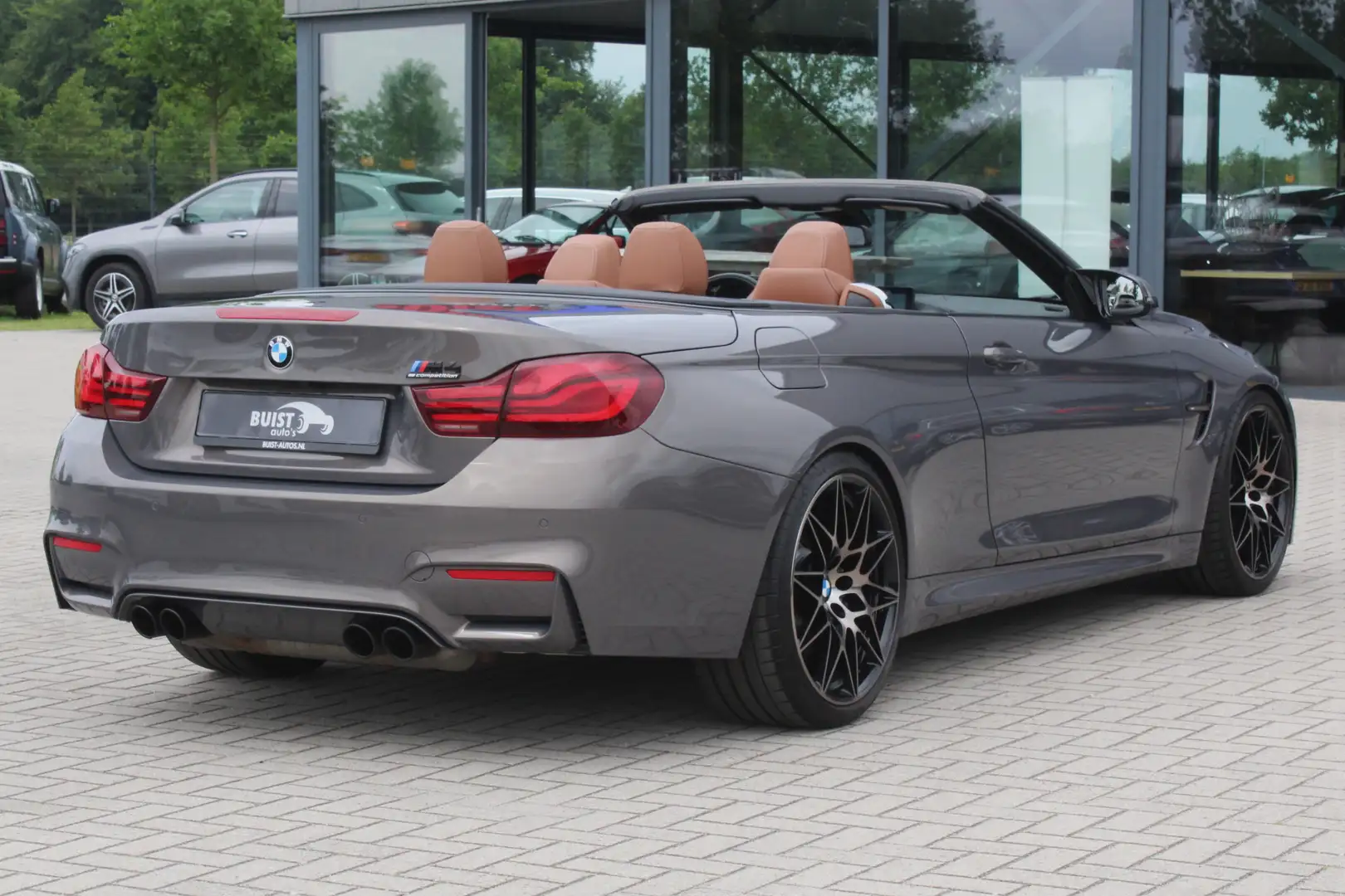BMW M4 Competition Cabrio AIRSCARF HUD 77370KM! Bruin - 2