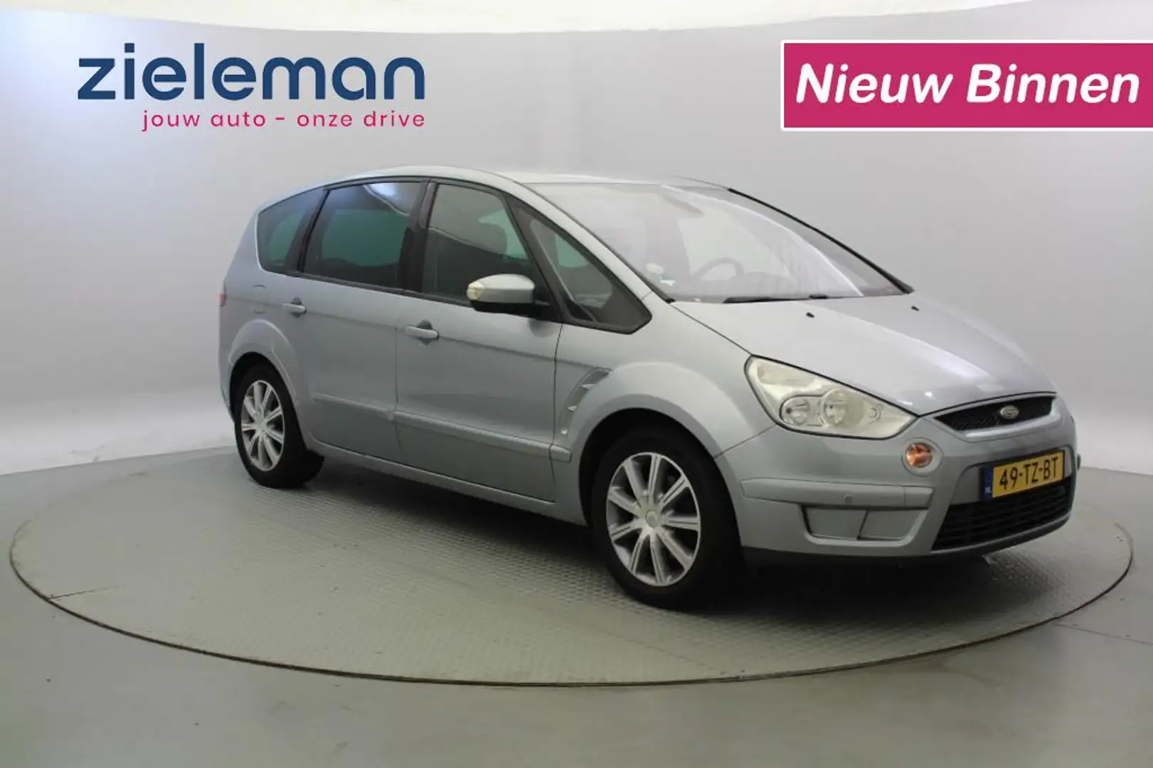 Ford S-Max 2.0 TDCI  - Cruise, Clima, Trekhaak Grijs - 1