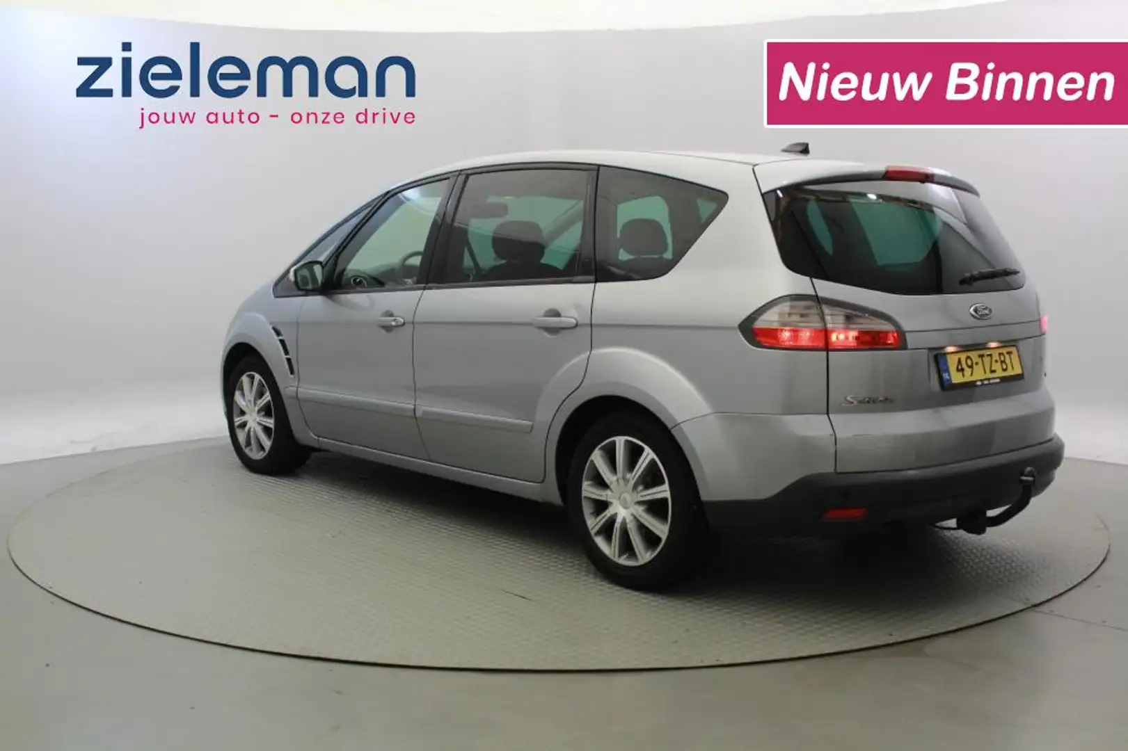 Ford S-Max 2.0 TDCI  - Cruise, Clima, Trekhaak Grijs - 2