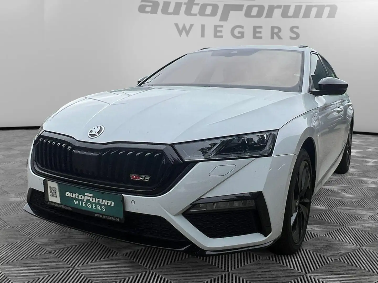 Skoda Octavia Combi 1.4TSI iV RS DSG+Navi+Pano+Kamera Weiß - 2