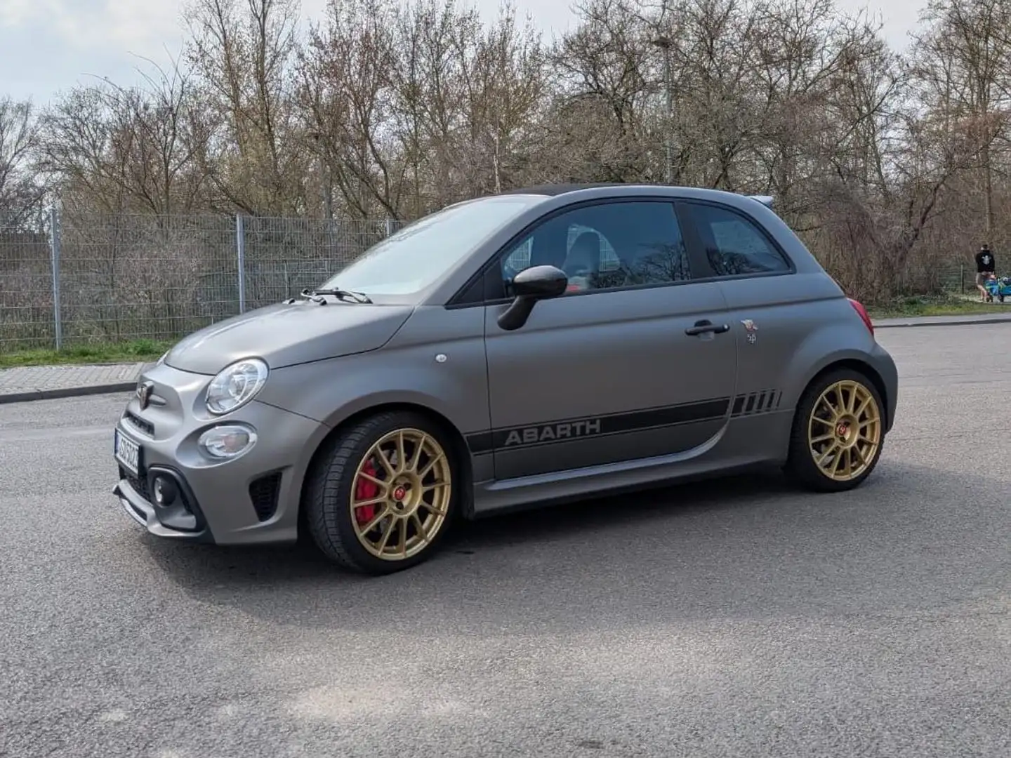 Abarth 595C esseesse Grau - 2