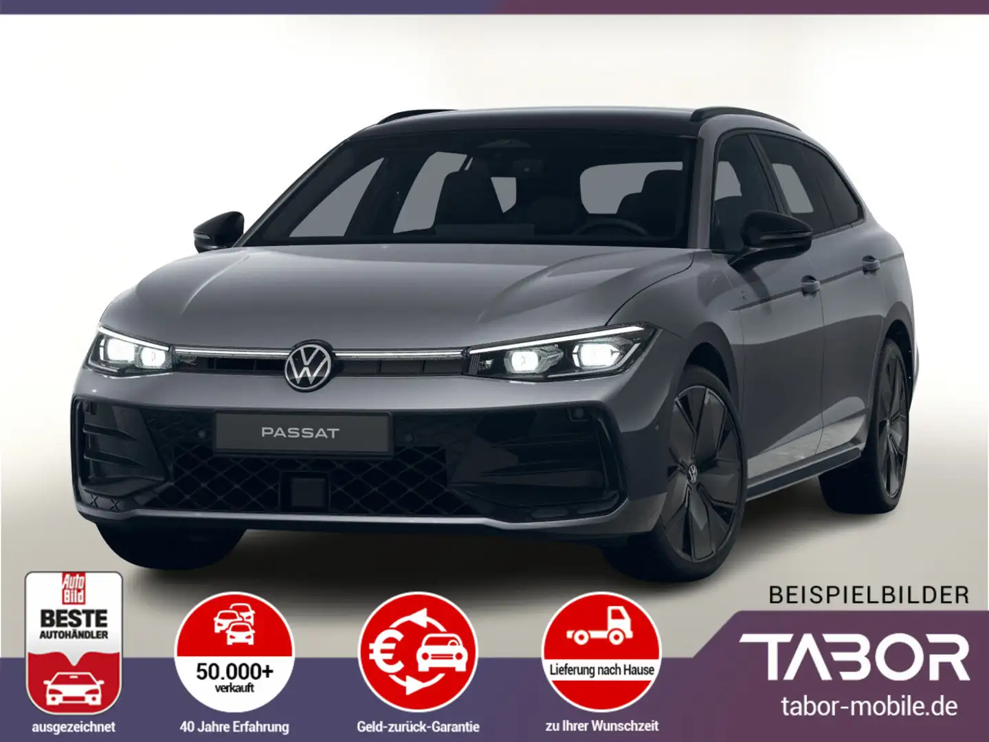 Volkswagen Passat Var. TDI 193 4M DSG R-Line Signature AHK Gri - 1