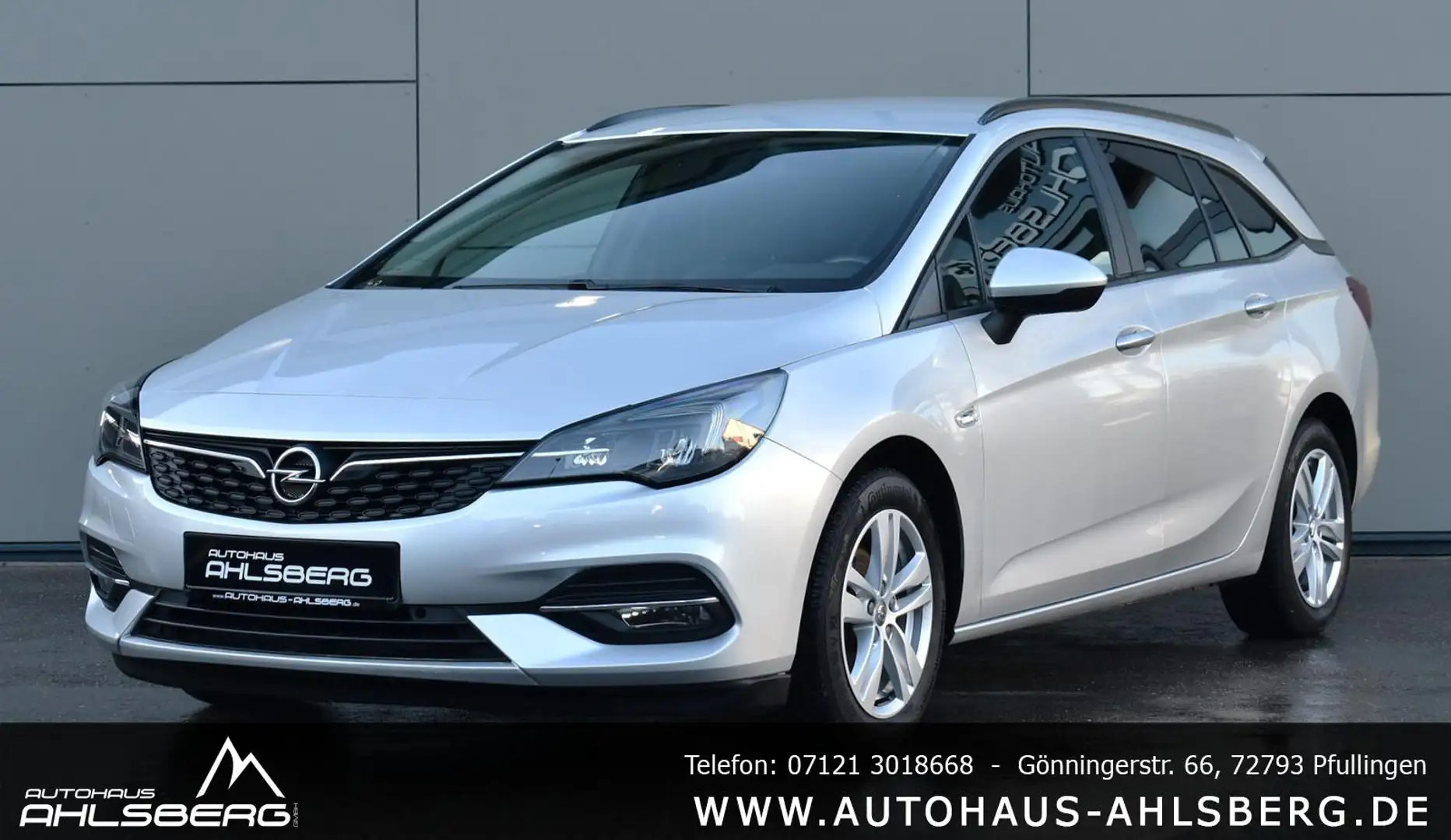 Opel Astra K ST 1.5 CDTI /LED/RFK/NAVI/DAB/TEMPO./LENKRADHEIZ Srebrny - 1