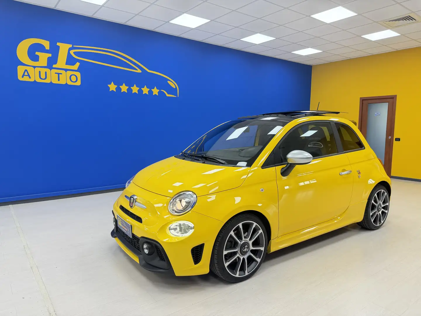 Abarth 595 Turismo *MANUALE*TETTO APRIBILE*INTERNI PELLE*MERAVIGLIOSA Giallo - 1
