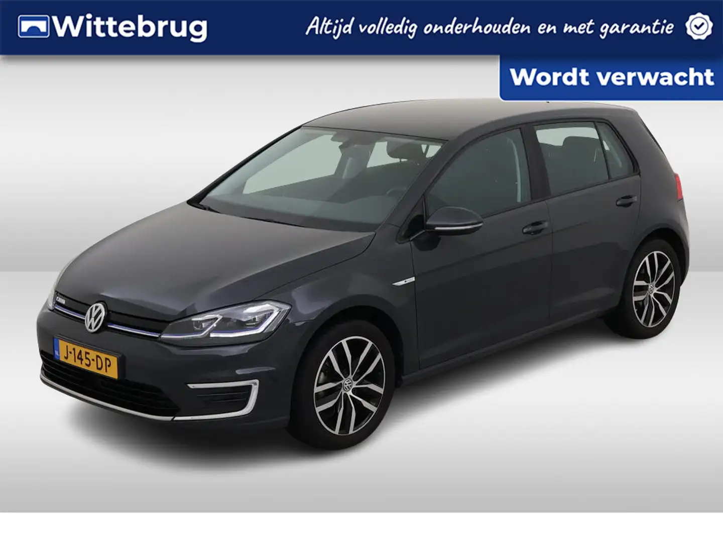 Volkswagen e-Golf E-DITION 136pk / LED / Navigatie / Parkeersensoren Grijs - 1