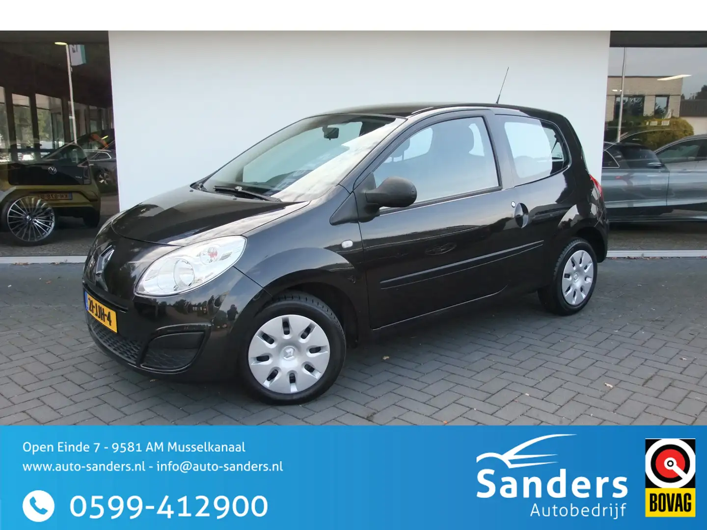 Renault Twingo 1.2 Authentique / Airco/ All-season/ Nieuwe distri Zwart - 1