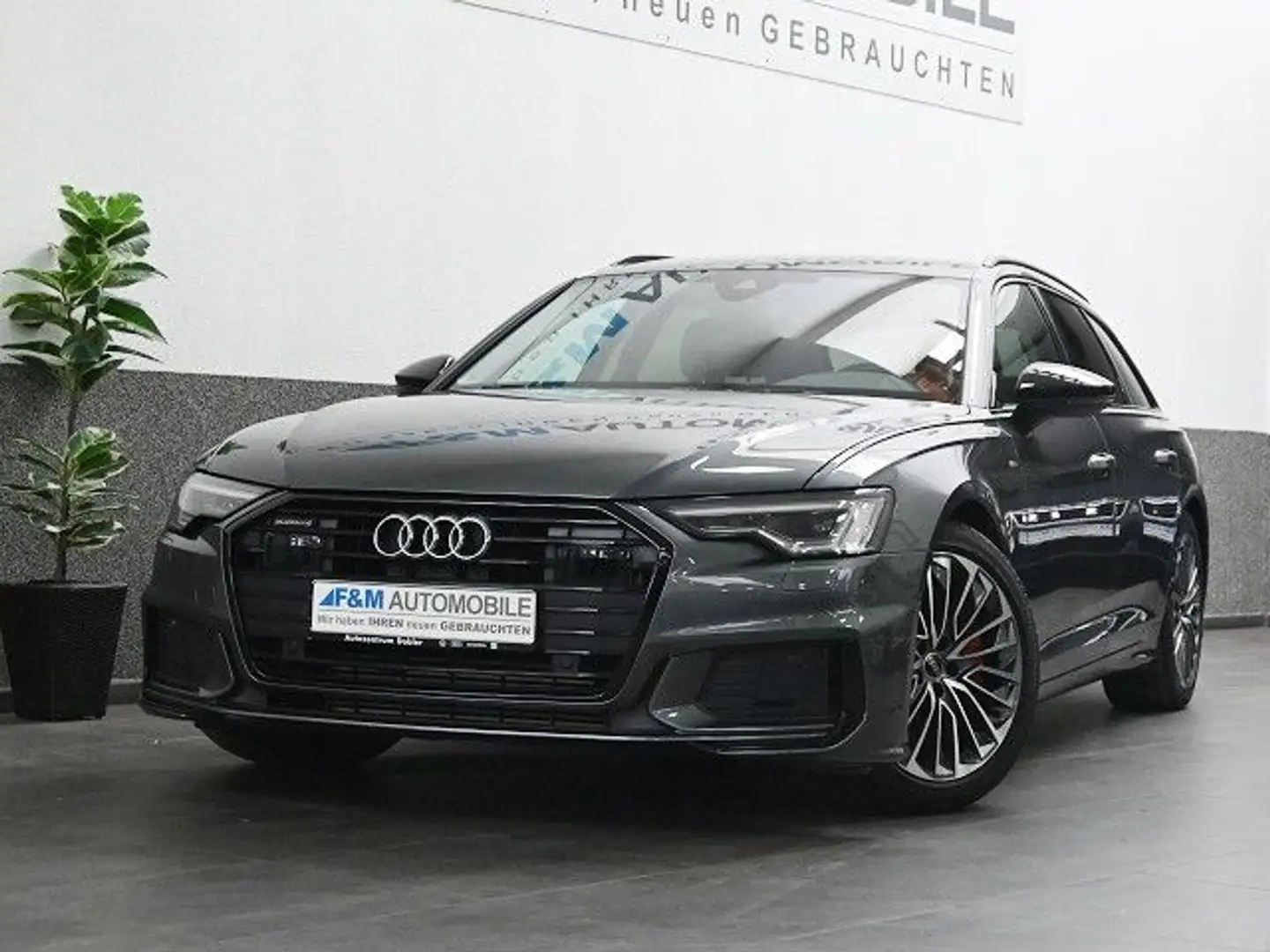 Audi A6 55 TFSI e S tronic quattro sport S line Leder Grau - 2