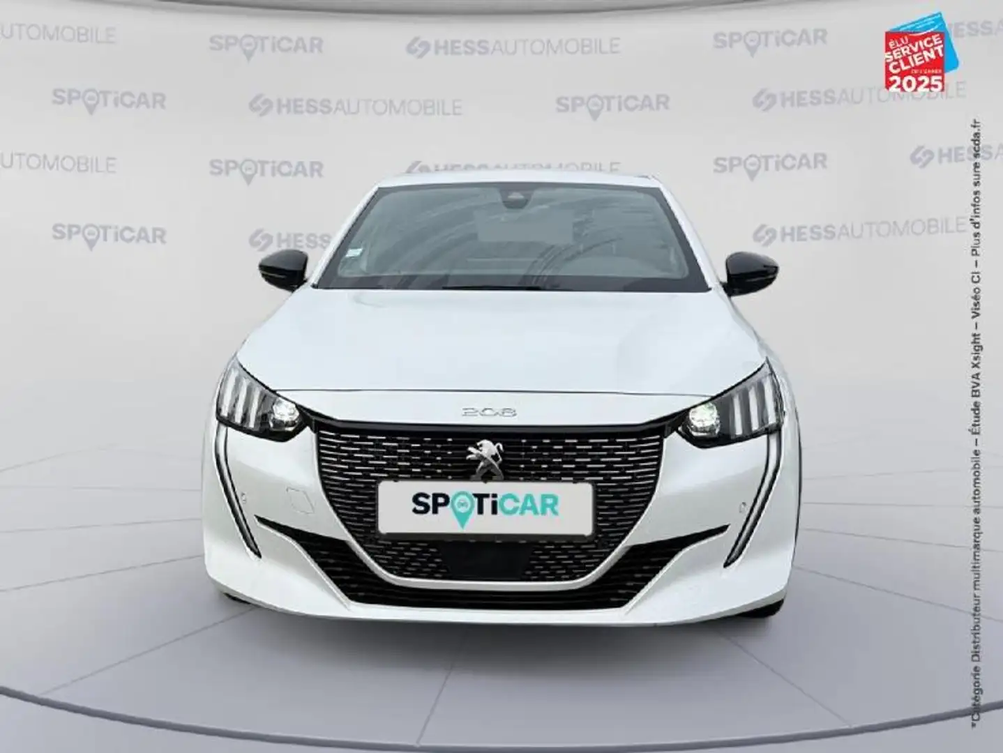 Peugeot 208 1.2 PureTech 100ch S/S GT Line Blanc - 2