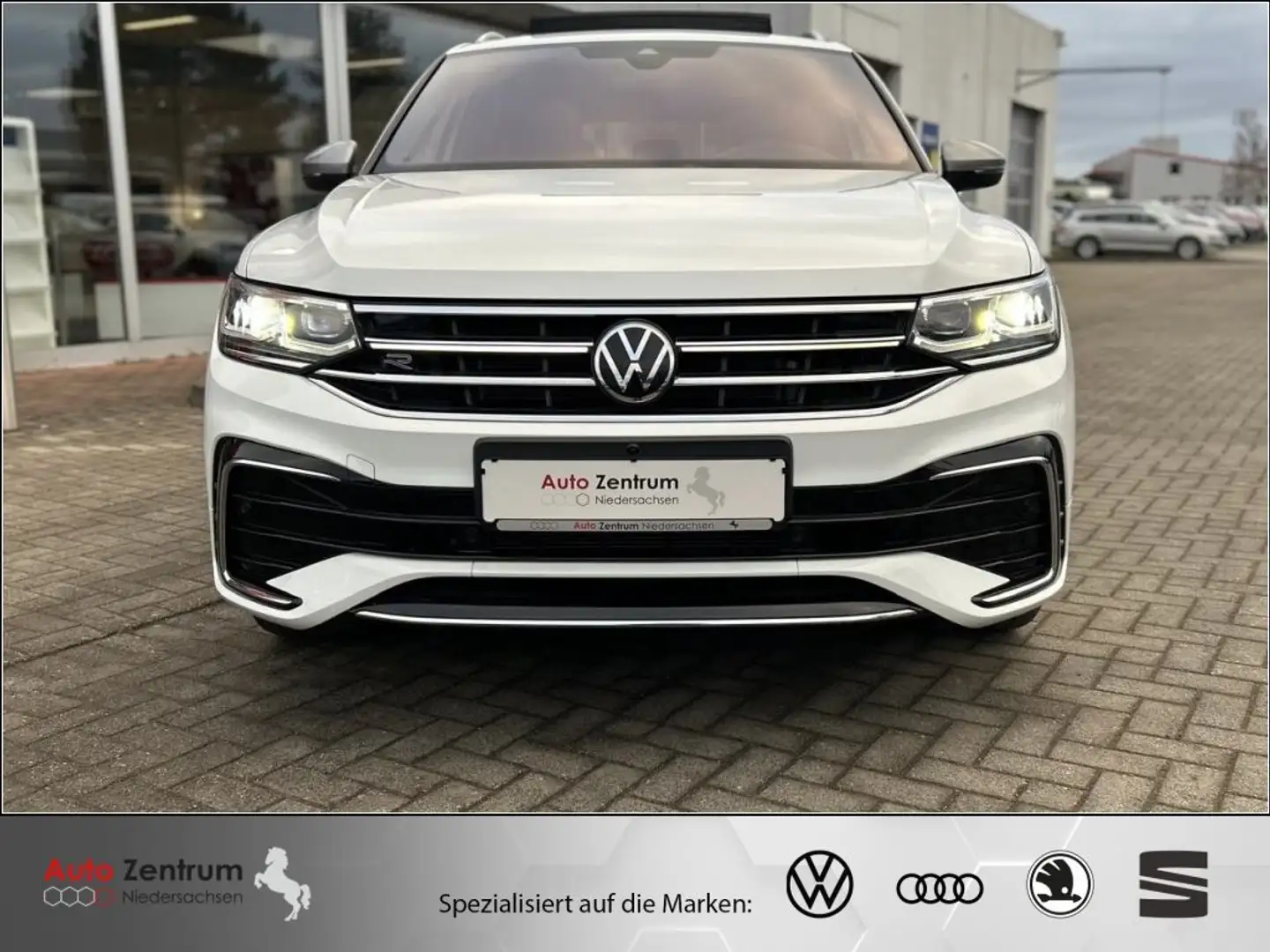 Volkswagen Tiguan Allspace 2.0TDI 4M R-Line 7-Sitzer AHK*StandH*PANO Blanc - 2