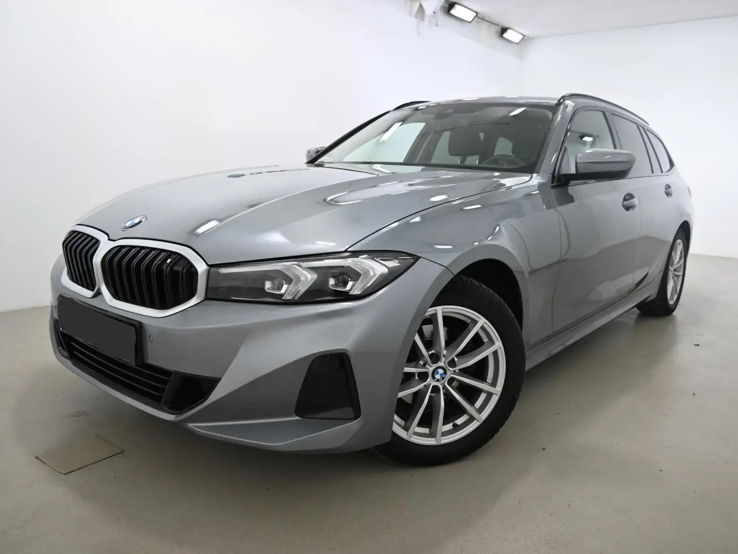 BMW 318 318d Touring Aut. FACE LIFT, WIDE SCREEN, Garantie Gris - 1