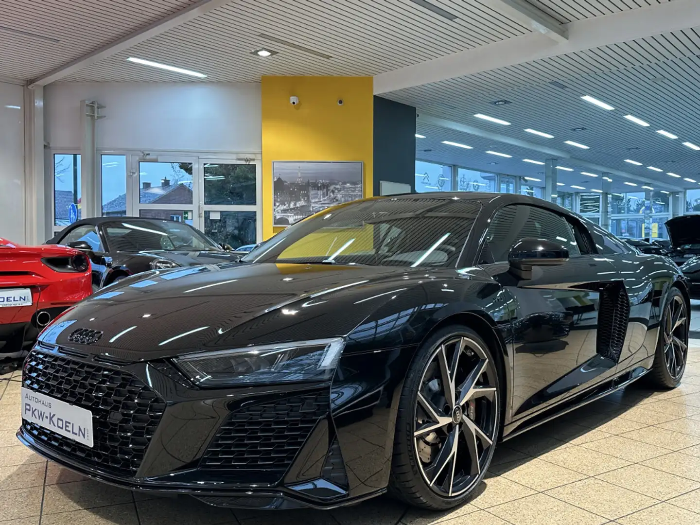 Audi R8 5.2 FSI RWD PERFORMANCE*B&O*KAMERA*LED*KEY GO Fekete - 1